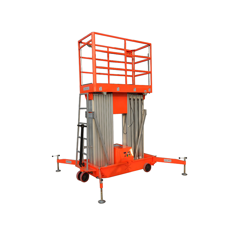 Double Mast Aluminium Lift Platform