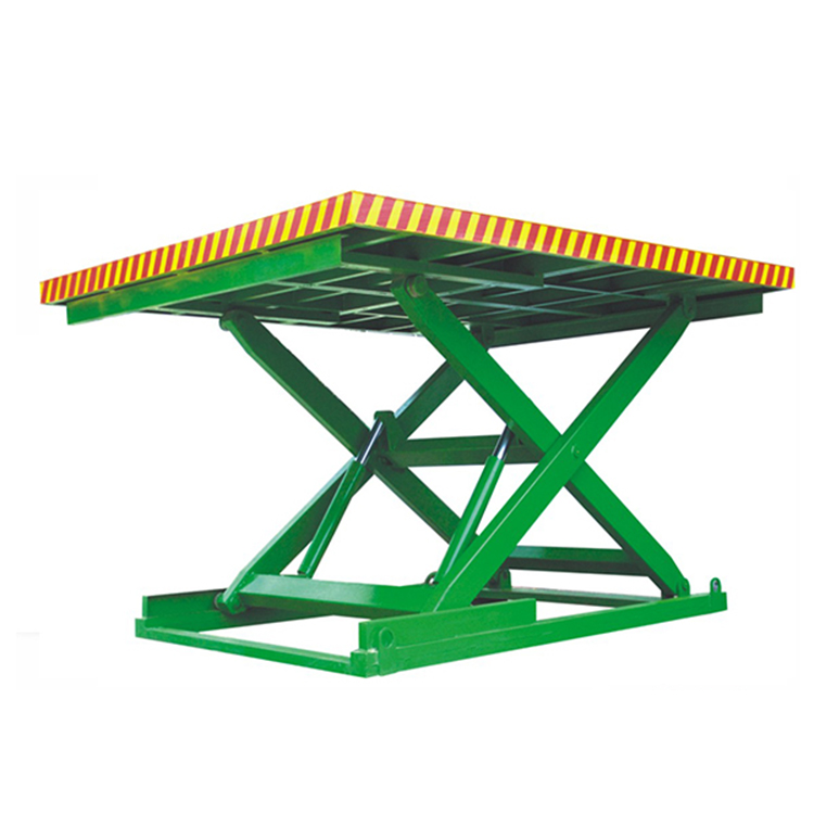 Scissor Lift Table for Cargo Lifting From The Ground To Second Floor Can Be Customized