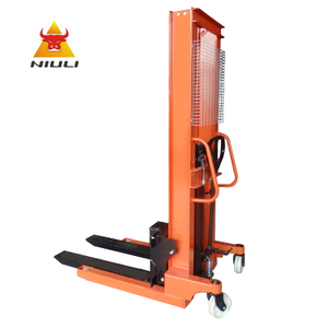 NIULI Hand Fork Lift 1Ton 2Ton 3Ton Hydraulic Manual Stacker With Best Price