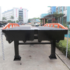 NIULI Yard Dock Warehouse Hydraulic Yard Ramp Container 6-15 T Dock Ramp Mobile Loading Ramp for Forklift