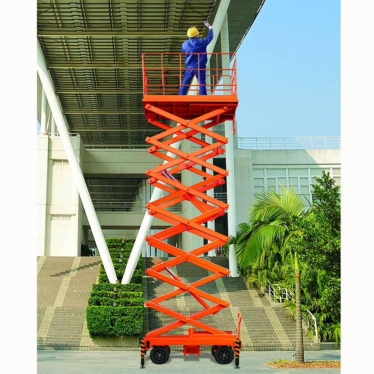 NIULI Electric Hydraulic Lifting Platform Truck Maintenance Inspection Ladder