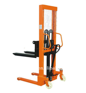 NIULI Manual Forklift Hydraulic Hand Lift Pallet Trak Stacker Telehandler