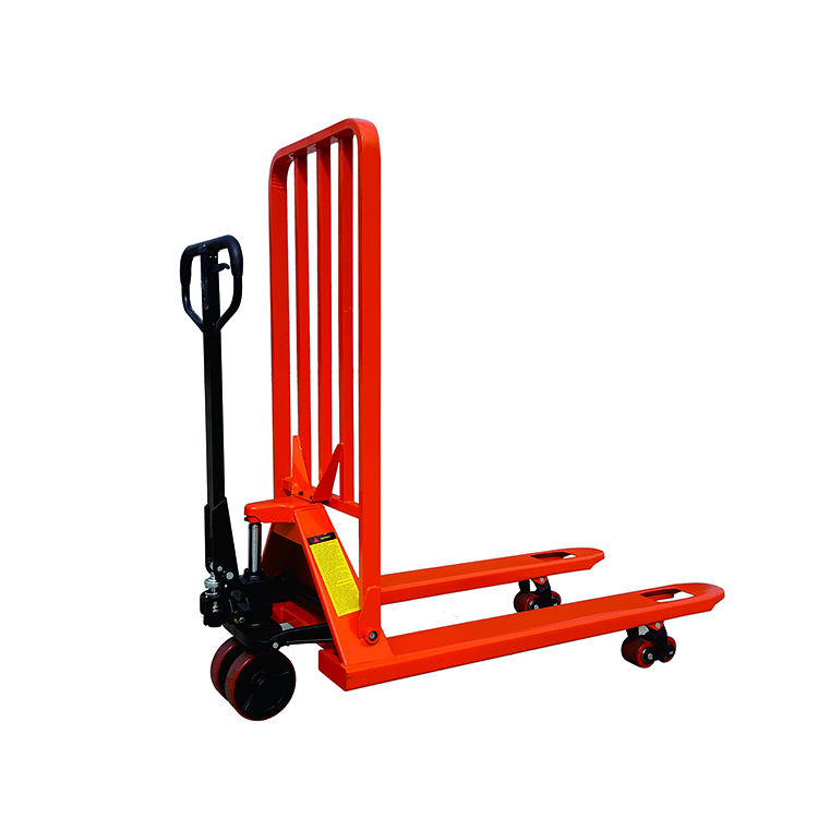 NIULI Transpaleta Apilador Manual Hydraulic Pallet Forklift Manual Pallet Truck Hand Jack Lifter Load with Protection Guard