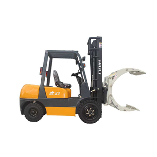 Niuli 3 Ton Diesel Forklift Attachment Forklift Fork Lift with Paper Roll Clamp