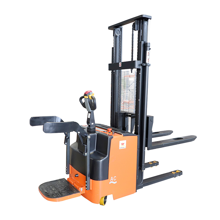 1500kg Full Electric Hydraulic Pallet Forklift Lifting Stacker