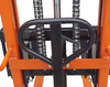 NIULI B&aelig;rbar h&aring;ndstabler Hydraulisk pallegaffeltruck h&aring;ndstabler 3 meter