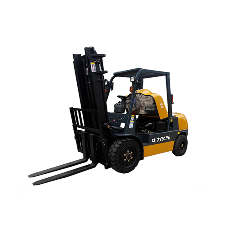 NIULI 3.5T Forklift Container Load Propane Forklift Price with 4500mm 4.8m Triplex Mast Japanese Style