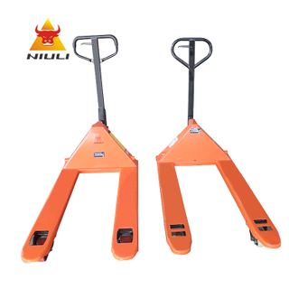 NIULI Pellet Forklift 2500kg Χειροκίνητο Hand Pellet Truck Hydraulic Jack Folk Lift Truck Stacker Hand Pallet Jack Jack