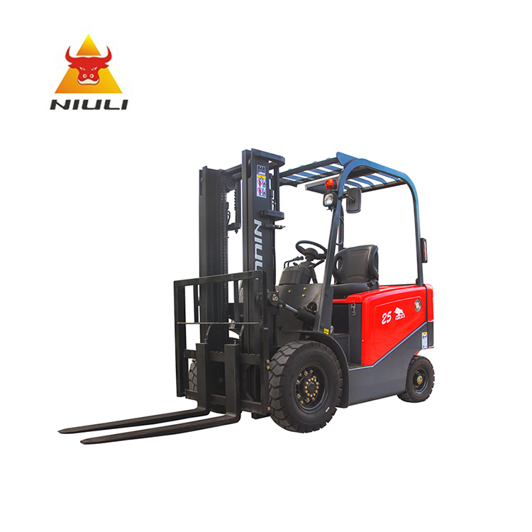 NIULI New Mini 1-3T Small Four Wheel Environmentally Friendly Electric Forklift