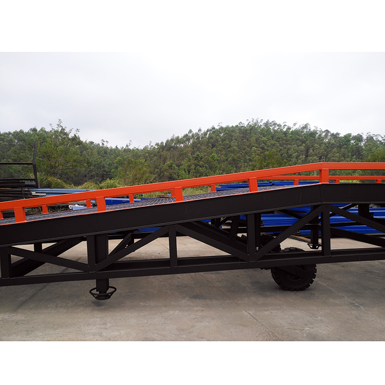 NIULI Container Dock Leveler Forklift Cargo Lift Portable Goods Loading Ramp