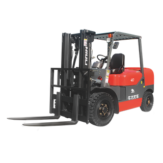 NIULI OEM Diesel Forklift mat Isuzu Motor a Faarf Wielt