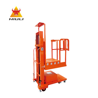 200kg Portable Powered Semi-Elektresch Bestellung Picker Stock Automatesch Handlungsausr&uuml;stung Loftbestellung Picker mat CE Genehmegt