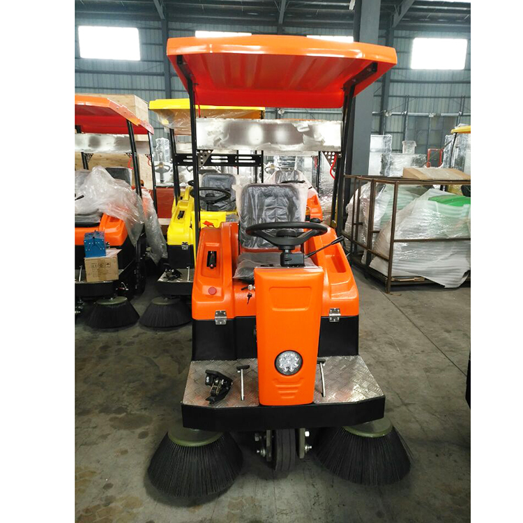 NIULI Cleaning Machines Electric Road Sweeper For Workshop And Ground Floor Sweeper
