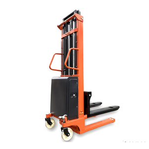 NIULI Best Electrical Forklift Semi Hand Forklift Electric Industrial Forklift Electric Stacker Empilhadeira