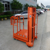 NIULI Selector De Pedidos Man Lift Catador De Pedidos Semi Electrica Order Picker Manual Hydraulica Plataforma Elevadora