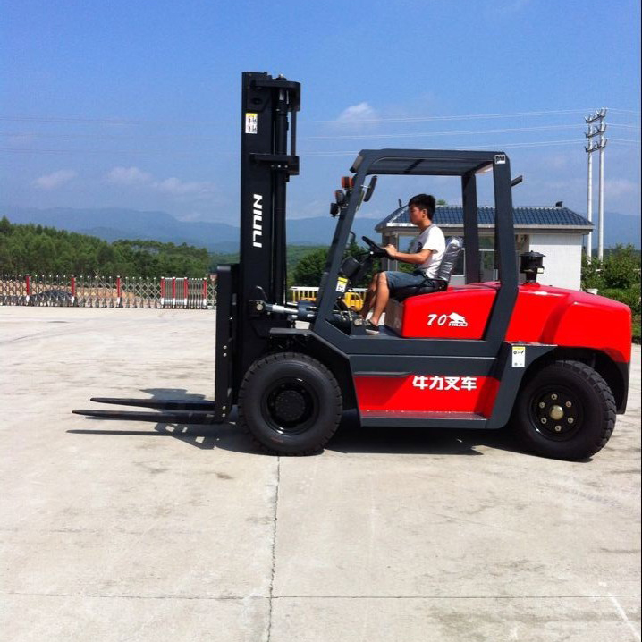 NIULI CPCD10T 10 Tons Counterbalanced Heavy Duty Diesel Forklift Truck Manufacturers