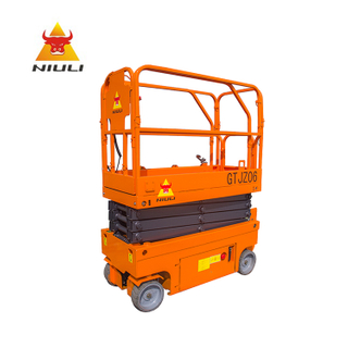 NIULI بالابر قیچی برقی حرفه ای با کیفیت بالا، آسانسور قیچی کارخانه استفاده از آسانسور قیمت ارزان برای فروش