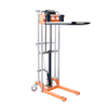 NUILI Manual Pallet Stacker 400KG Ƙarfin 1700MM Ƙaramar Motar Kayan Aikin Ruwa
