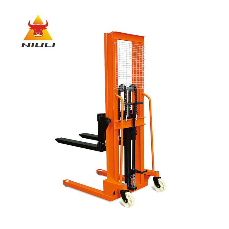NIULI Manual Hydraulic Hand Stacker Manufacturer Stacker Forklift for Sale