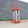 NIULI 8M Dual Mast Manlift Aluminiumlegierung Hydraulesch Personal Portable Lift