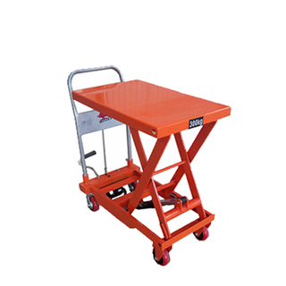 NIULI Warehouse 300kg Ručn&iacute; Hydraulick&yacute; Mechanick&yacute; Nůžkov&yacute; Zvedac&iacute; Stol Voz&iacute;k