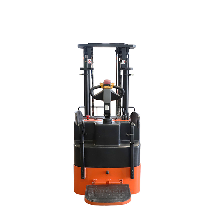 NIULI 1.5ton 1.6 Ton Fully Electric Pallet Stacker Lift Full Electric Reach Stacker