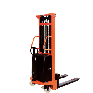 Semi Electric Hydraulic Pallet Stacker Lift Forklift Price with CE