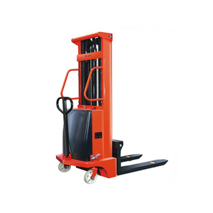 Semi-electric Hydraulic Stacker Pallet Truck Forklift Electronic Montacargas