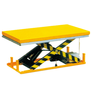 NIULI Small Loading Cargo Hydraulic Scissor Lift Table for Workshop Height Raise To 1.4m Capacity To 4000kg Goods Lift