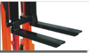 NIULI Material Handling Tools Pallet Forklift 2000KG Manual Fork Lift Stacker 1.6m Lift Height Hydraulic Manual Hand Stacker
