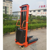 NIULI Apiladoras လက်စွဲစာအုပ် Y Electrica Pallet Truck Transpalet Semi Electric Forklift 2000mm Self Loading Electric Stacker