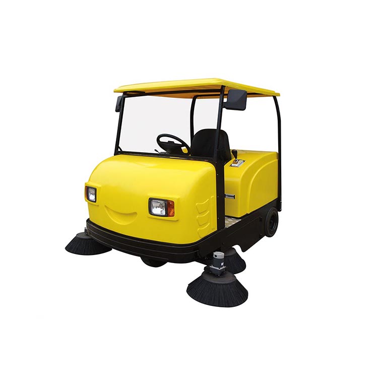 Battery Power All Closed Street Cleaning Electric Floor Sweeper