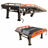 NIULI 調節可能な高さ 10ton 22000LBS 手動油圧倉庫フォークリフトコンテナスロープポータブルプラットフォーム