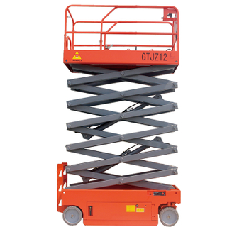 Mini elevador de tisora ​​el&egrave;ctric autopropulsat/elevador de tisora ​​hidr&agrave;ulic