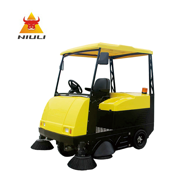 NIULI High Efficiency Street Dust Cleaning Road Riding Driving Floor Sweeper