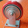Carret&oacute; de m&agrave; per a cami&oacute; industrial Rodes de carro Placa girat&ograve;ria Roda de PU de gran resist&egrave;ncia