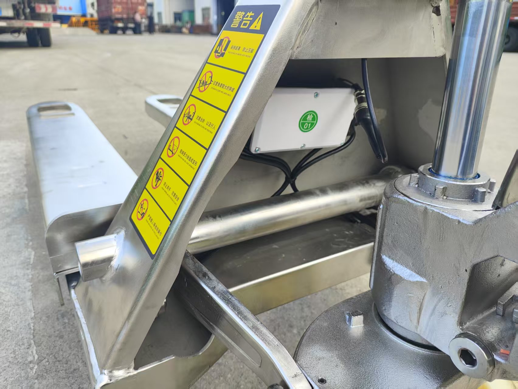 Wie funktioniert ein Hubwagen?